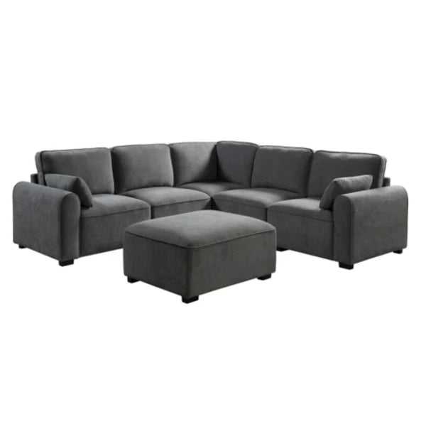 Valencia Grey Modular Sectional